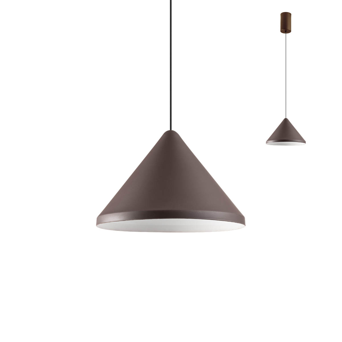 Lustra EIKO LED 13W SAND COFFEE